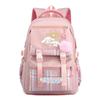 Cinnamoroll Kids School Backpack Boys Girls Large Capacity 20-35L Nylon Dual Strap Bag With Arc Shoulder Straps