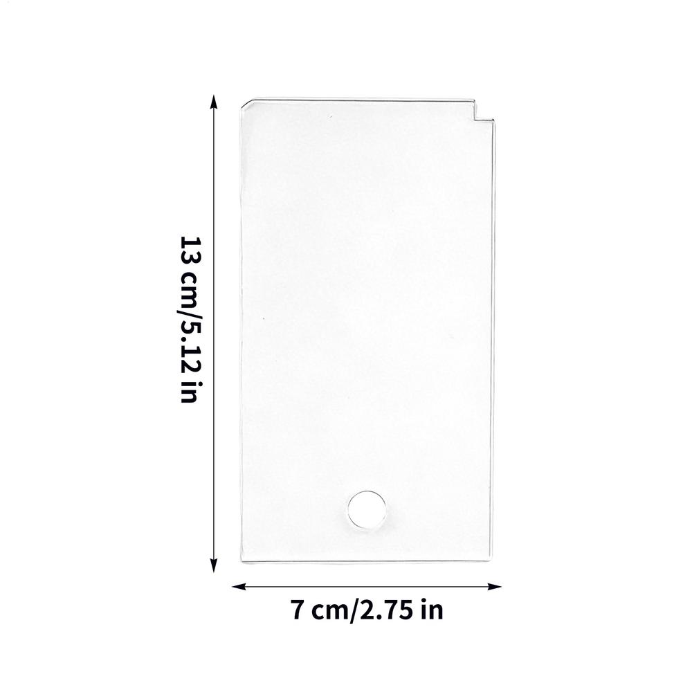 

1PC Scraper Snowboard Maintenance Wiper Snowboard Wax Scraper Acrylic Waxing Removal Tools Ski Tools Snowboard Wax