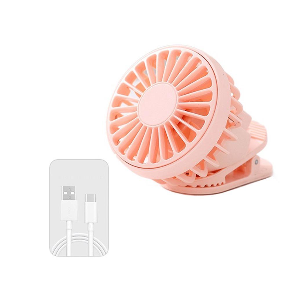 Low Noise Portable Solar Fan Adjustable Small Air Cooler Convenient Mini Solar Powered Fan  Sports