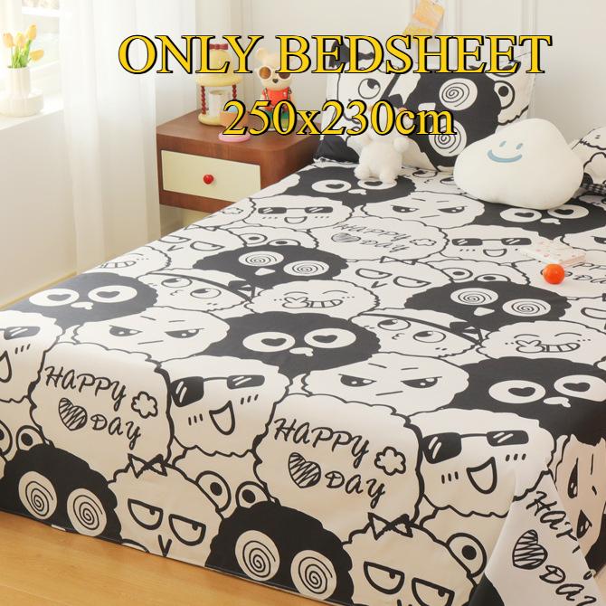 K pokožce šetrné broušené prostěradlo Zesílené Jednolůžko Dvojlůžko Vícespecifikační prostěradla pro všechna roční období