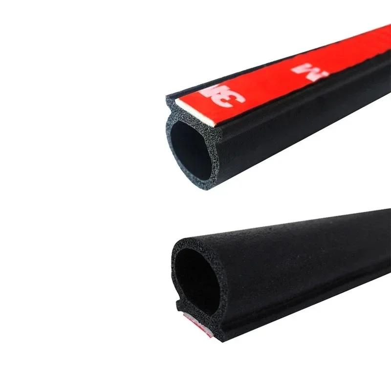 4m Car Door Seal Strip Auto Rubber Seal D Z P Type Noise Insulation Anti-Dust Soundproof Sealing Strips Interior Accessories