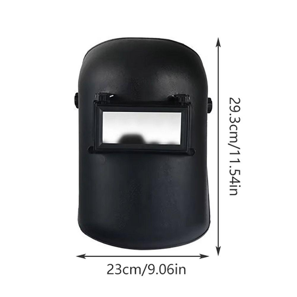 Flip Cover Electric Welding Mask Head-Mounted Welding Mask Portable Protective Mask
