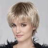 Women's Short Cut Straight Wig Head Blonde Ombre Boycut Cosplay Wigs
