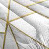 Marbled Three-piece Digital Printing Fat Quilt Cover Set