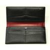 [Cypris] Perla nera Long Wallet (with Coin Purse) 8441 (Black) 19.2cm x 9.2cm