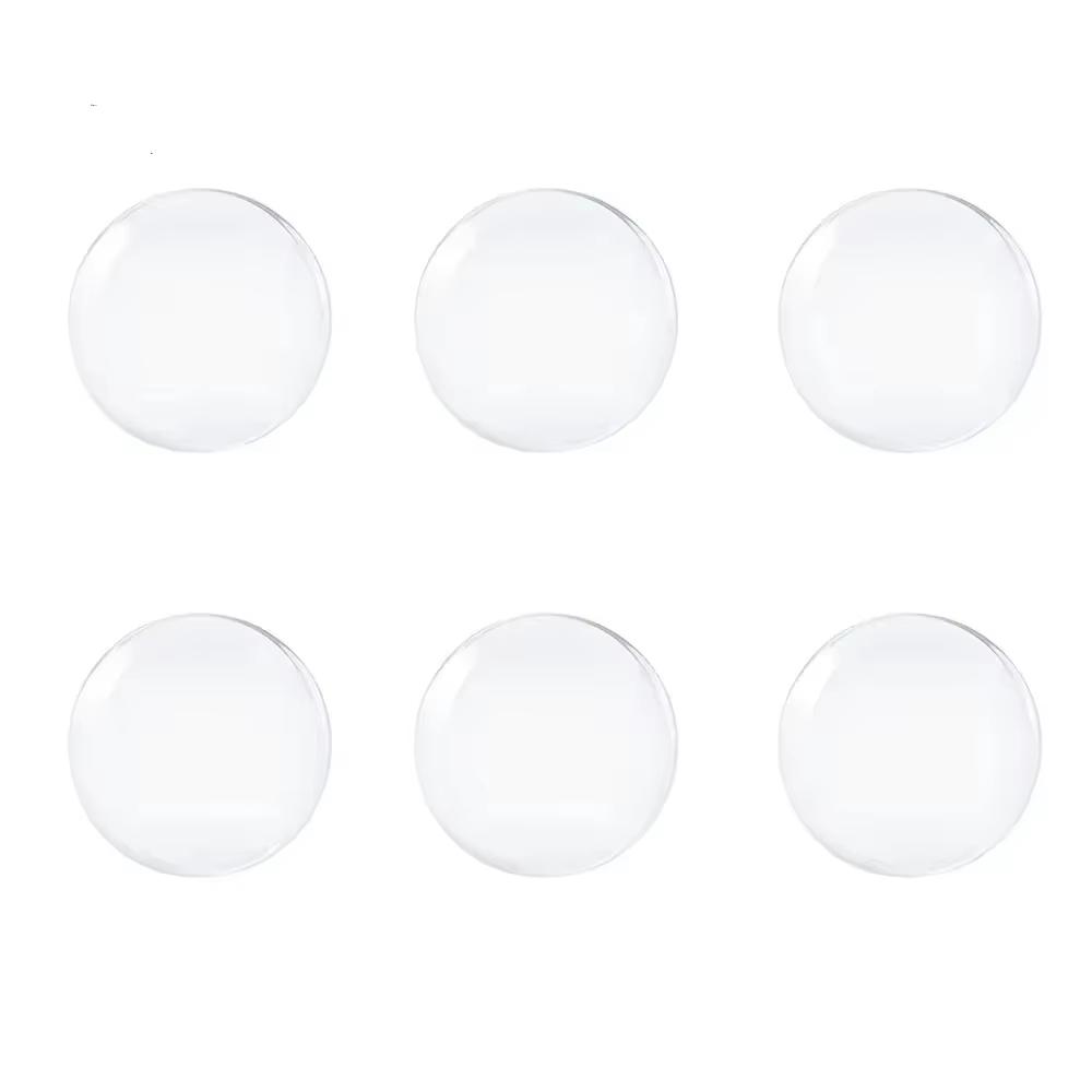Door Knob Wall Shield Clear Soft Rubber Door Stopper Door Handle Bumper Wall Protector Mute Stickers Muffler Pad Protective Plug