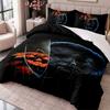 Halloween Michael Myers 3Pcs Bedding Set Duvet Cover With Two Pillowcases For Bedroom Home Decoration