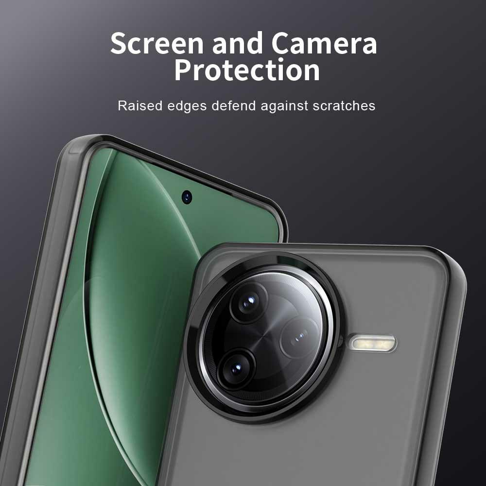 For Xiaomi Poco F7 Ultra 5G/Redmi K80 Pro 5G Case PC+TPU+PET Matte Anti-Drop Phone Back Cover