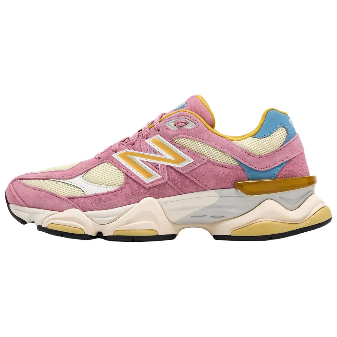 New Balance 9060 Розовый Замшевый Мужские Кроссовки U9060LDB 38