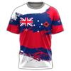 Heißes australisches Stil 3D-Druck Sommer Herren Rundhals-T-Shirt Lässig Kurzarm Übergroßer Pullover Modetrend Herrenbekleidung