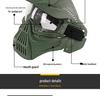 Tactical Dog Mask with Sports Lens and Nylon Protection
