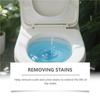 Toilet Cleaner Heavy Duty Refreshing Deodorizer 100g Foaming Bowl Cleaner Powder for Yellowing Rust Home Apartment Hotel Office
