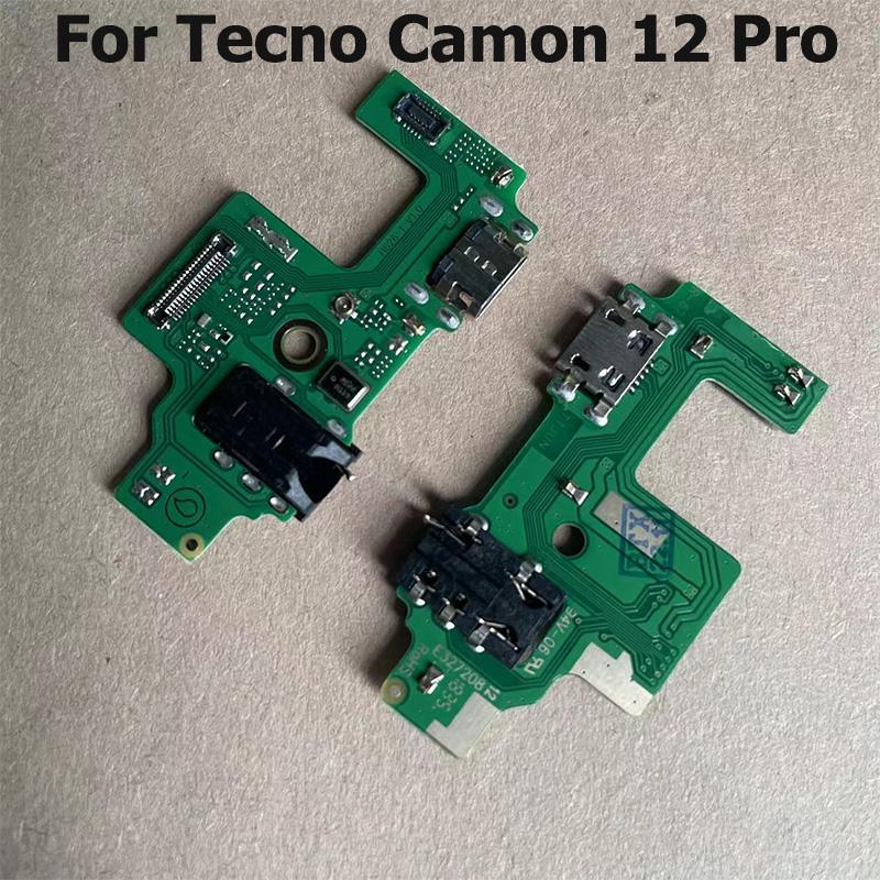 New For Tecno Camon 12 Air Pro USB Charging Port Board Jack Plug Charger Power Connector Flex Cable