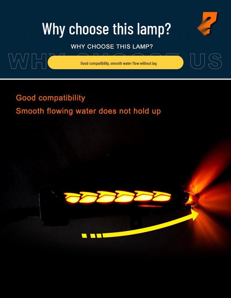 Geely Binyue/Proton X50 Rearview Mirror Dynamic Turn Signal Light