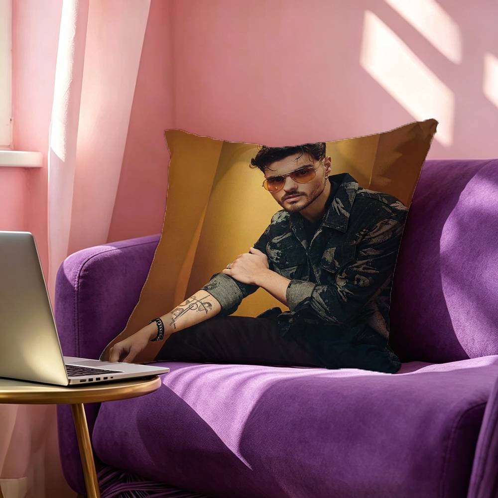 Abraham Mateo Insomnio Square DoubleSided Printed Pillow Case Bedroom Bedside Pillow Sofa Cushion Cover