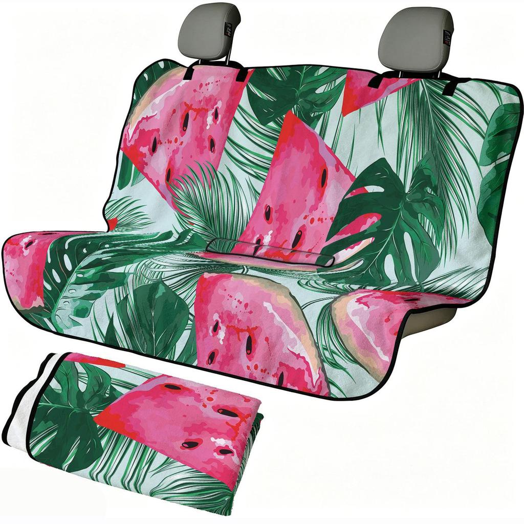 Universal Rear Car Seat Towel Cover - All-Season Protector for Gym and Workout