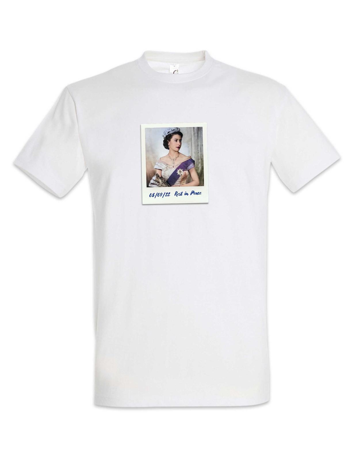 Queen Elizabeth Portrait II T-Shirt England Great Britain UK United Kingdom XXL