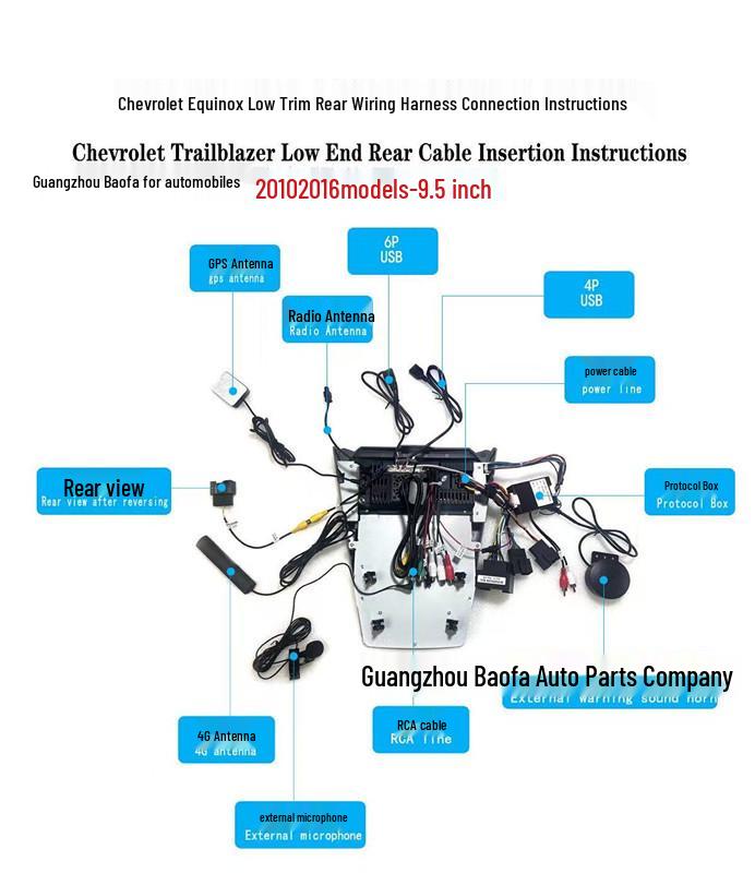 Chevrolet Equinox 2010-2016 Android CarPlay Large Screen Navigator