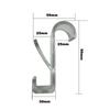Bathroom Hanger Clips Heated Towel Radiator Rail Hook Holder Drying Rack Hook Multifunction Towel Clothes Storage Hanger