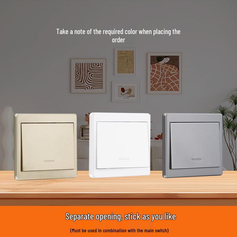 

Беспроводная умная панель двойного управления, 220 В, не требует проводки, пульт дистанционного управления с возможностью крепления в любом месте для бытового электрического освещения