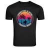 Summer Vibes In Nature Tropical Beach Surf Graphic T Shirt