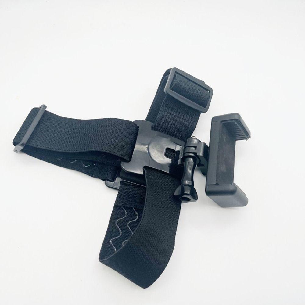 Nylon Head Strap Mount Adjustable POV Shooting Bracket Creative Camera Head Strap  Outdoor Sports