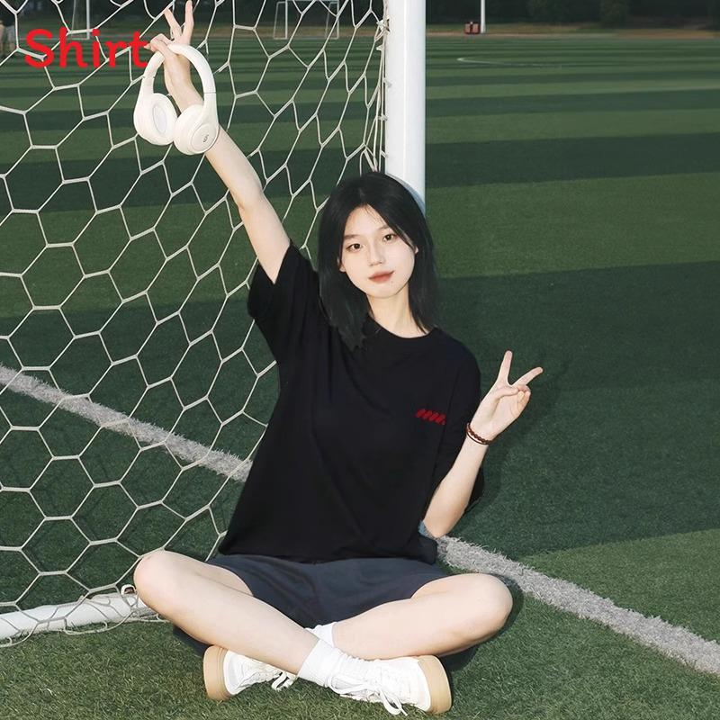 Anime Cartoon Womens Short Sleeve T Shirt With Cotton Fabric For Casual Summer Wear