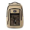 New Reebok Fabric Backpack Regular Unisex Ecru/Khaki/Black RB230013M