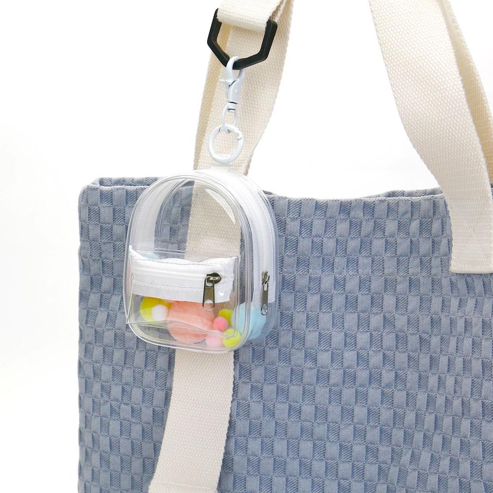 

Лабубу Плакса Лабубу Кукла Сумка для хранения с брелоком Сумка для демонстрации кукол на открытом воздухе Плюшевая кукла StyleA-Empty White