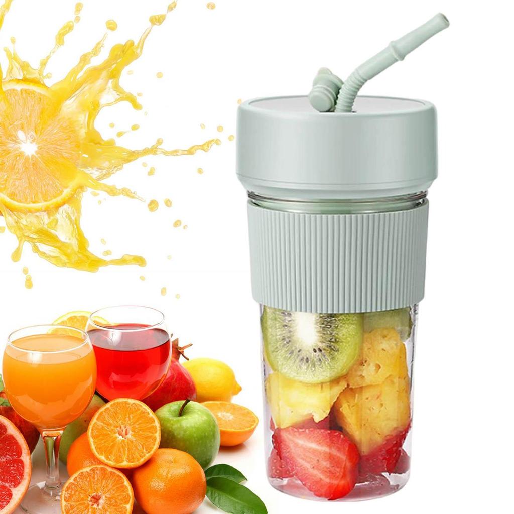 Juicer Blender Cup Compact High Speed for Shakes and Smoothies Electric Juice Cup for Sports Travel Office Outdoor Indoor Home