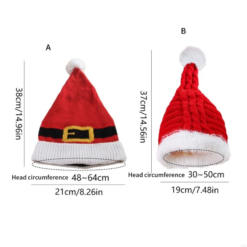 Christmas Hat Large Dog Hat Gentle Winter Protect For Delicate Skin Animals J0MC