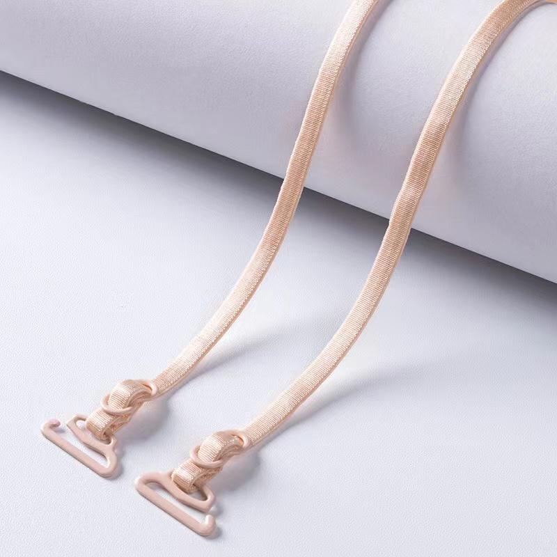 

Модные бретели для нижнего белья, бретели для бюстгальтера, нескользящие, сексуальные, невидимые, прохладные, женские, телесного цвета, белые, черные, для декора, аксессуар для бюстгальтера one size телесный