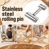 Stainless Double Roller Pin for Dough