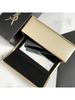 YSL Gold Lipstick Case with Mirror for Women, Portable Lipstick Holder & Organizer for Easy On-the-Go Touch-ups