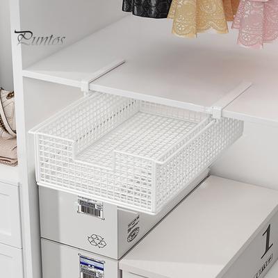 Cassetto estraibile sospeso antiruggine resistente alla corrosione grande capacità scorrevole sotto il ripiano contenitore per accessori