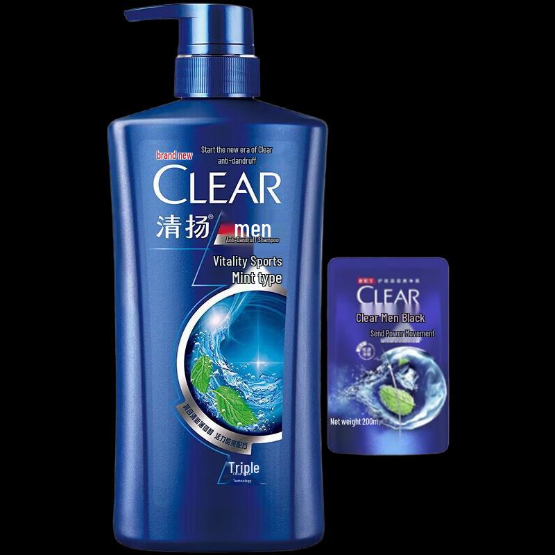 

Clear Men Anti-Dandruff Sport Mint Shampoo Set