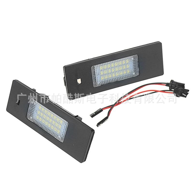 LED License Plate Light Compatible with BMW 1 Series 6 Series E81 E87 E63 E64 E86 Z4 F20 F06 High Quality Car Accessories