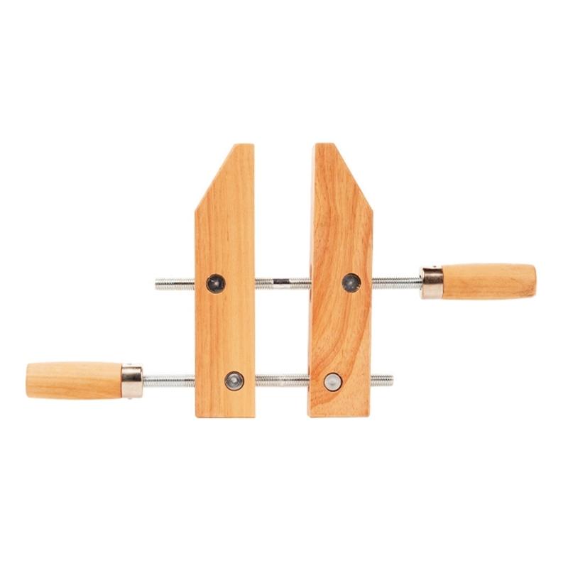 Durability Wooden Handscrew Clamp Superior Stability Wide Application for Instrument Repair DIY Woodworking Projects