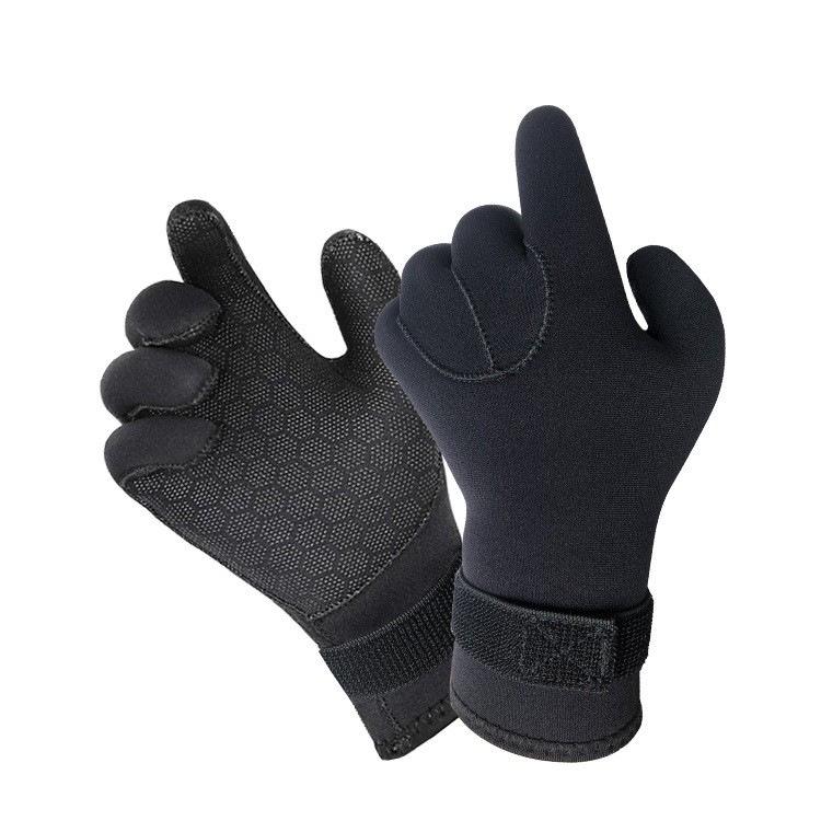 

3mm Non-Slip Wear-Resistant Swimming & Diving Gloves for Snorkeling and Fishing - Warm and Cold-Proof Wetsuit Gloves In Stock S