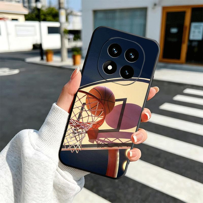 

Баскетбольний Кошик Спорт М який Чохол для Телефону для Xiaomi Redmi Note 12 13 14 15 Pro Plus 11 12S 11S 11T 10 4G Чорний Захисний Задній Корпус Redmi Note 15 Pro 4G