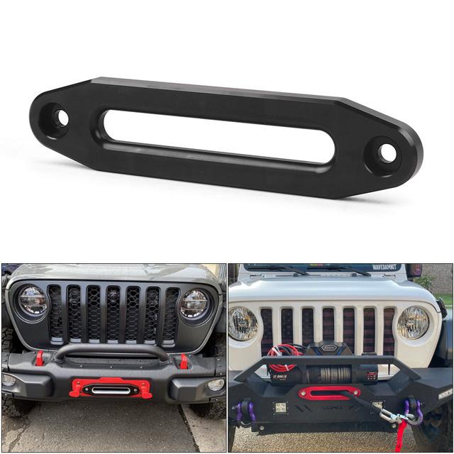 Corde de Treuil Universelle en Synthétique 8000-15000 LBS, Guide-câble en Aluminium de 10 Pouces (254 MM) pour SUV, ATV, UTV, Guide-câble