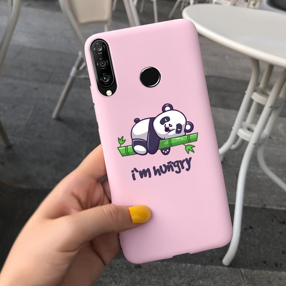 For Huawei P30 Lite Phone Case Flower Girl Pattern Soft Silicon Cover For Huawei P30 Pro Lite Case Cute Funda P 30 P30lite Cases