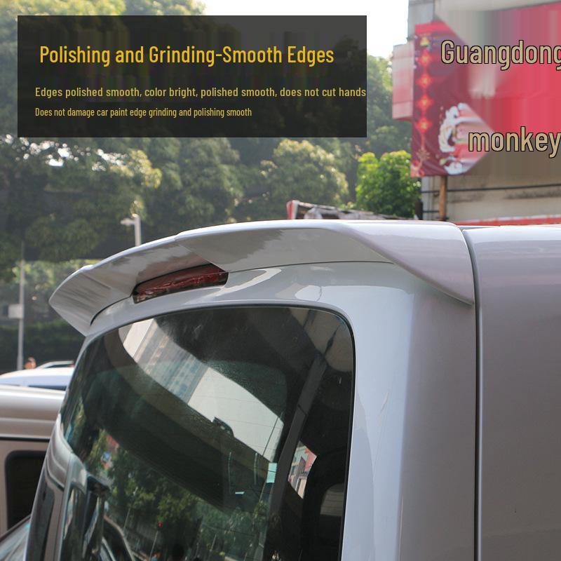 16-18 Viano V260L Rear Spoiler Wing: No-Punch Installation