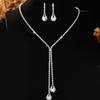 European Style Rhinestone Necklace: Elegant & Fashionable Jewelry for Women