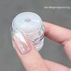 Silver Nail Glitter Powder Metallic Effect Pigment UV Gel Polish Flakes Dust Manicure Decoration Nails Accessories