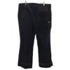 Vintage Black Corps Corduroy Pants Black Logger Pants Big Size Men's Used