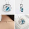 Elegante Collana con Ciondolo Onda Stile Oceano Vuota Leggero Lusso Giuramento Marino Collana Creativa Choker Gioielli Spindrift Regali per le Feste