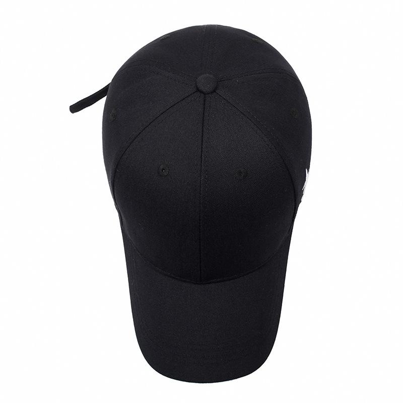 Side-embroidered Teardrop Cross Sports Baseball Caps for Men and Women Face-showing Young Men and Women Sunshade Baseball Caps