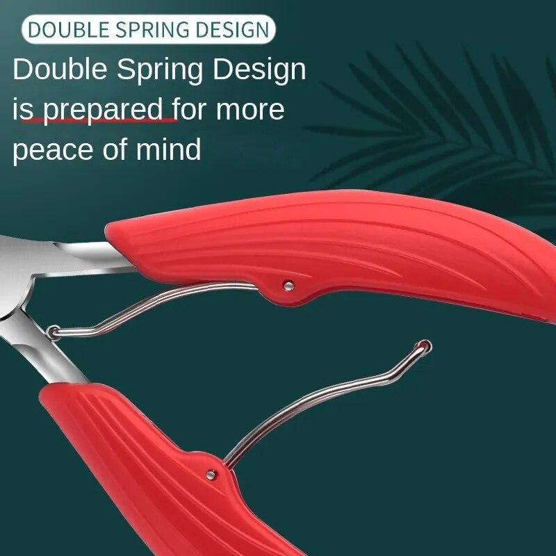 1PC New Toenail Clippers Dead Skin Remove Nail Ingrown Nipper Cuticle Scissors Nail Cutter Paronychia Tools Pedicure Manicure
