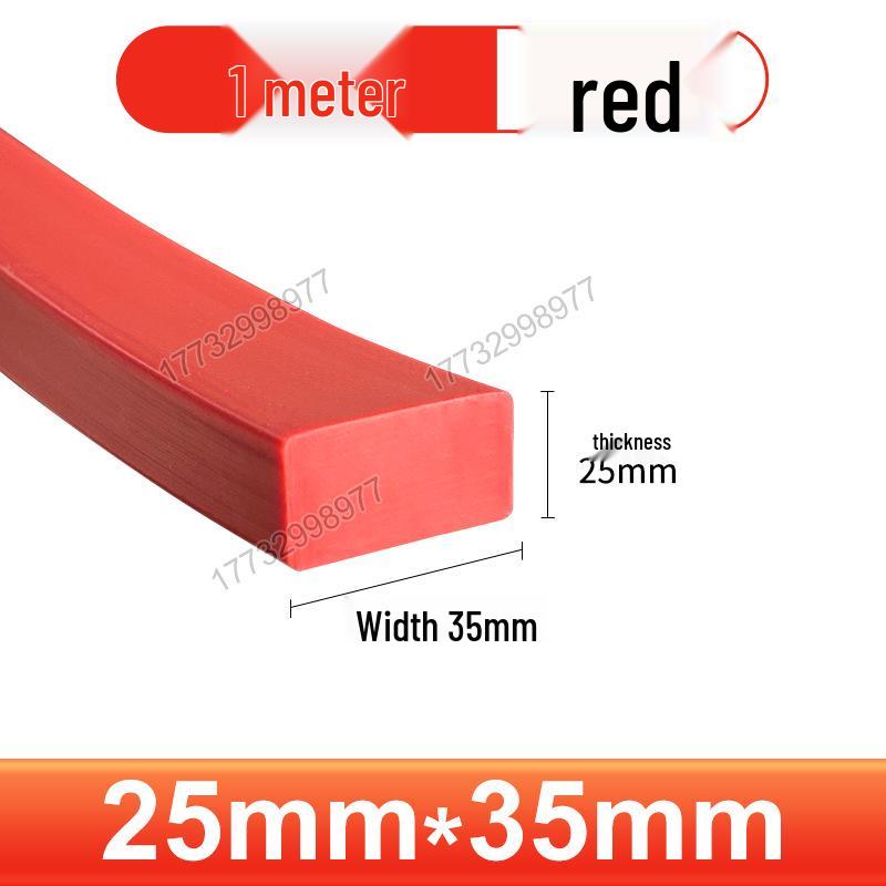 High-Temperature Resistant Transparent Silicone Rubber Sealing Strip